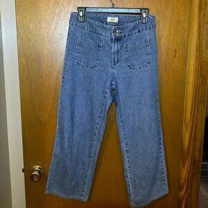 Gap Patch Pocket Distressed Jeans Size 4